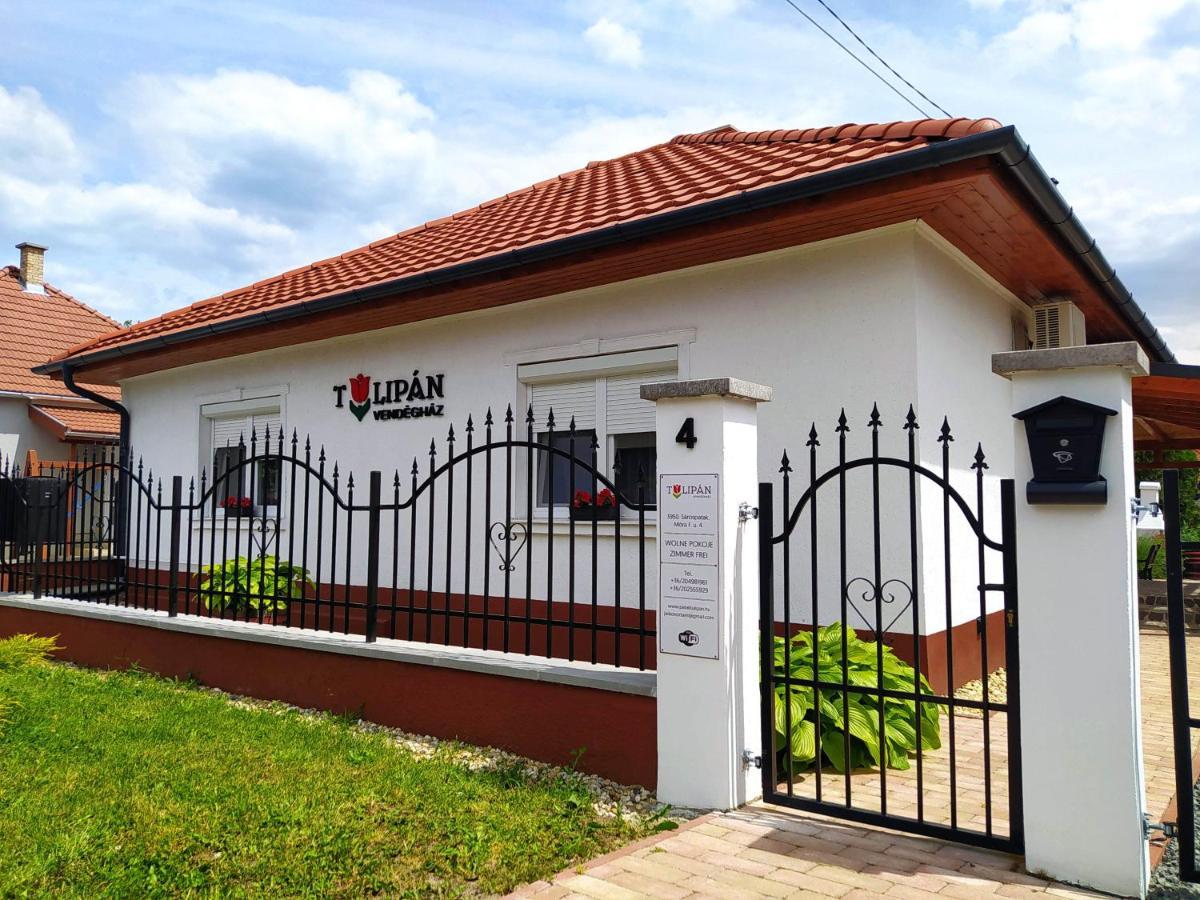 Tulipán Vendégház Sárospatak Exterior foto